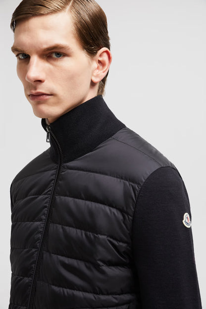 Moncler Padded Wool Cardigan