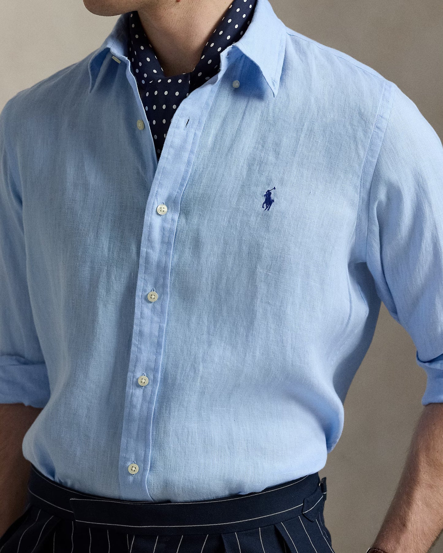 Custom Fit 100% Linen Shirt