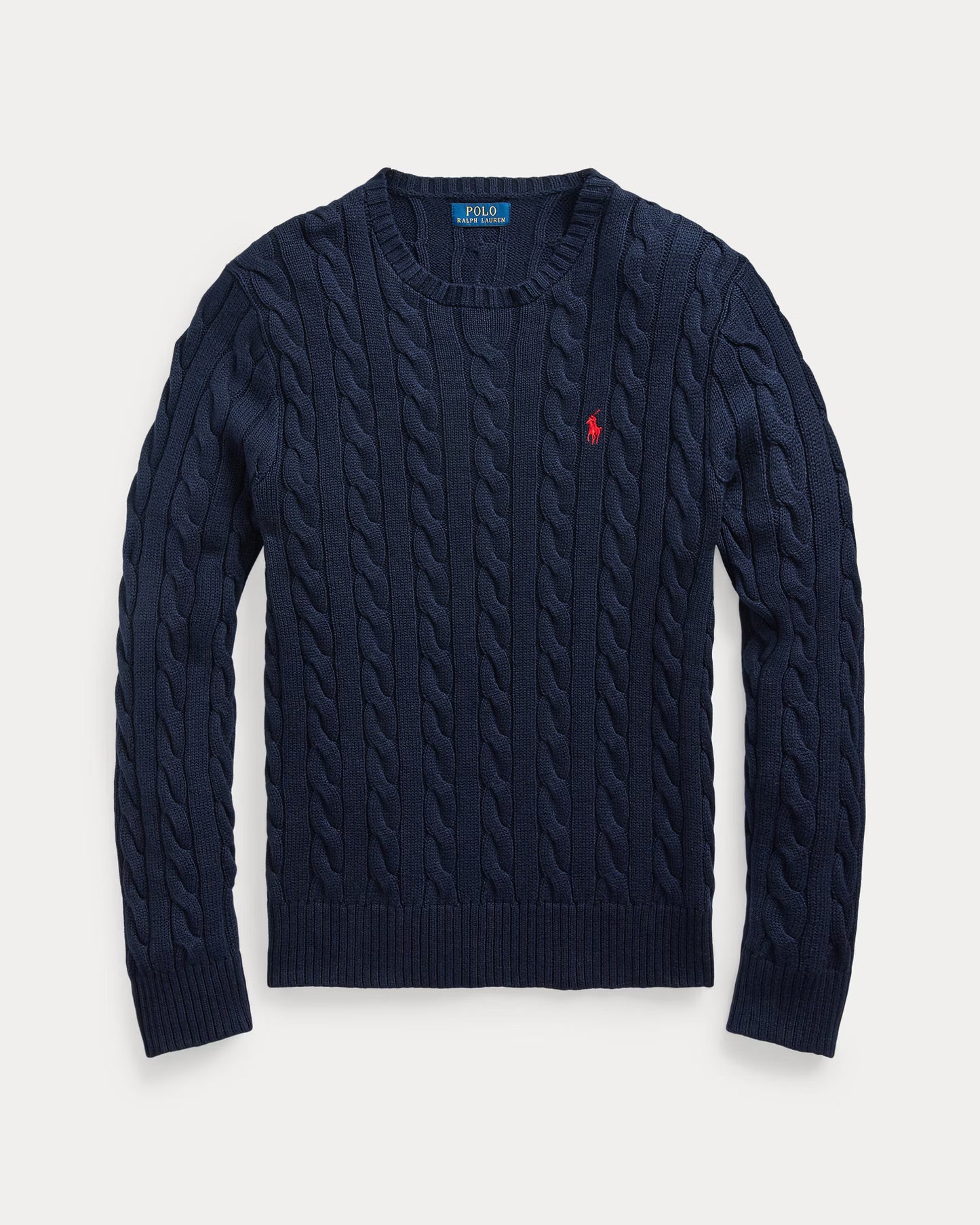 Cable-Knit Cotton Jumper