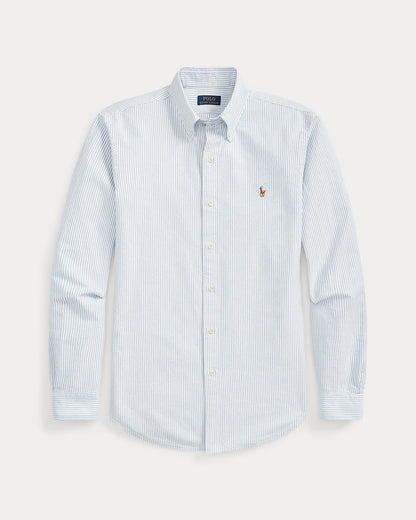 Custom Fit Striped Oxford Shirt