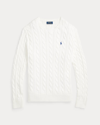 Cable-Knit Cotton Jumper