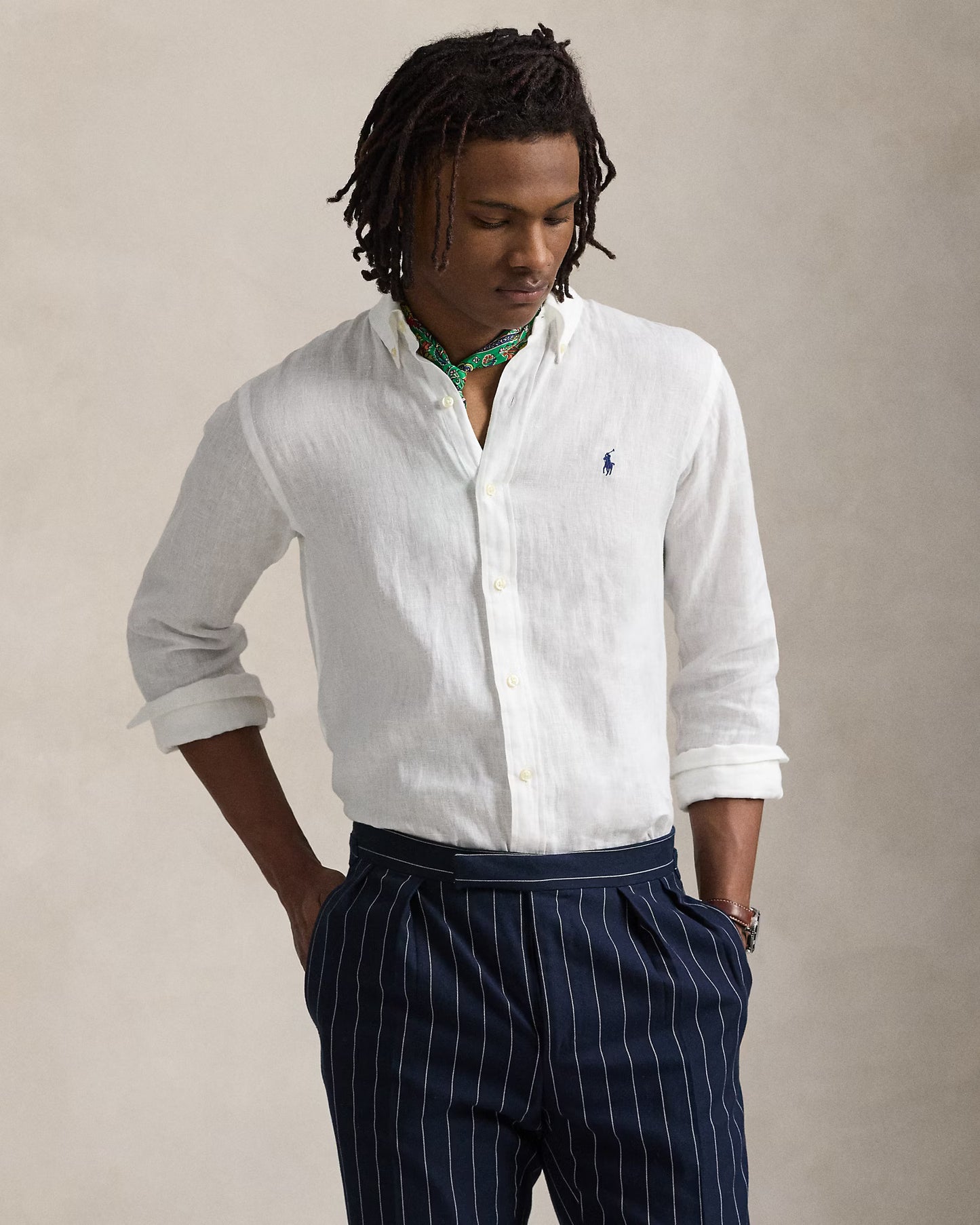 Custom Fit 100% Linen Shirt