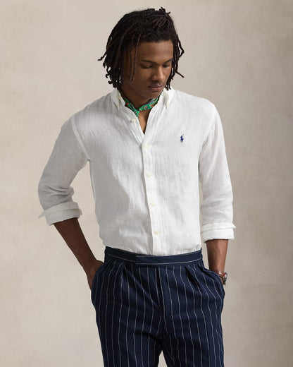 Custom Fit 100% Linen Shirt